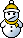 Schneemann Smilies (25) Smiley – Schneemann